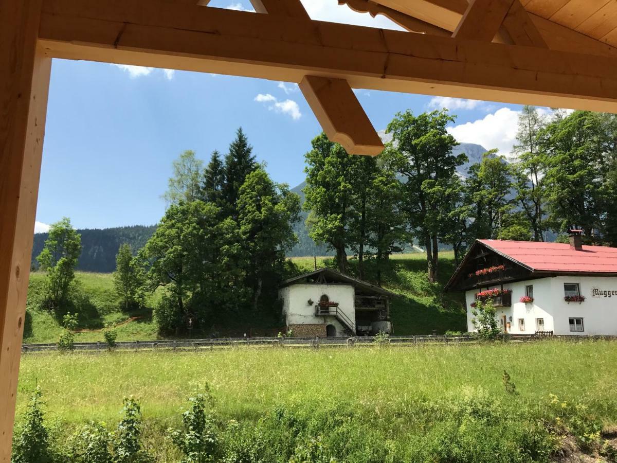Apartmán Obern 41 Leutasch Exteriér fotografie