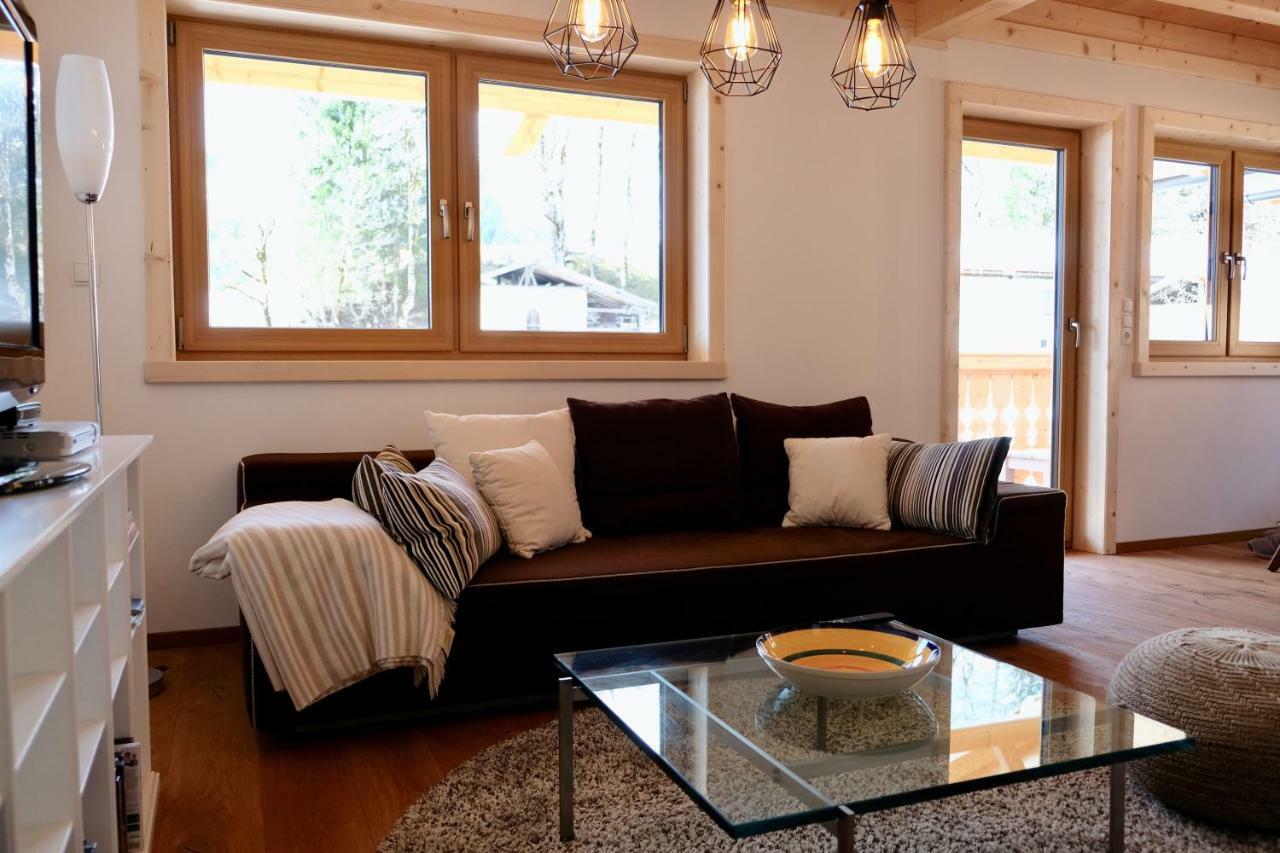 Apartmán Obern 41 Leutasch Exteriér fotografie