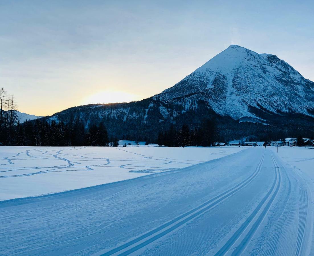 Apartmán Obern 41 Leutasch Exteriér fotografie